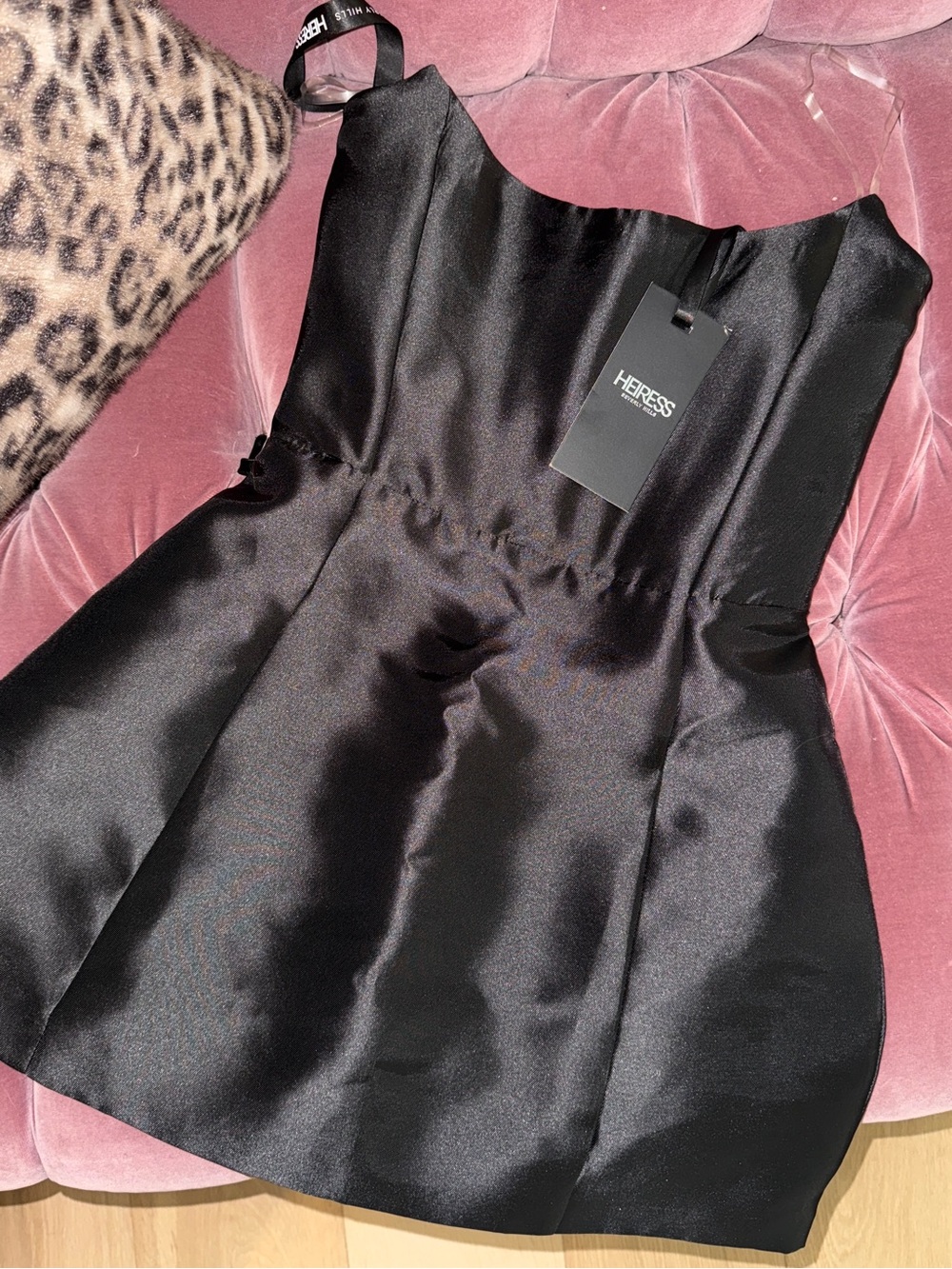 Heiress Beverly Hills the sheen corset mini dress